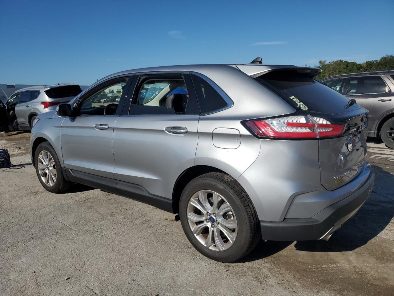 2022 Ford Edge VIN 2FMPK4K96NBA10383 Copart auction photo, water/flood damage thumbnail 2