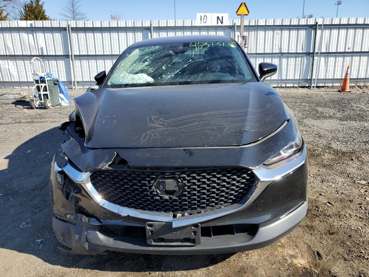 2021 Mazda CX-30 VIN 3MVDMABL9MM228308 Copart auction photo, front end / side damage thumbnail 5