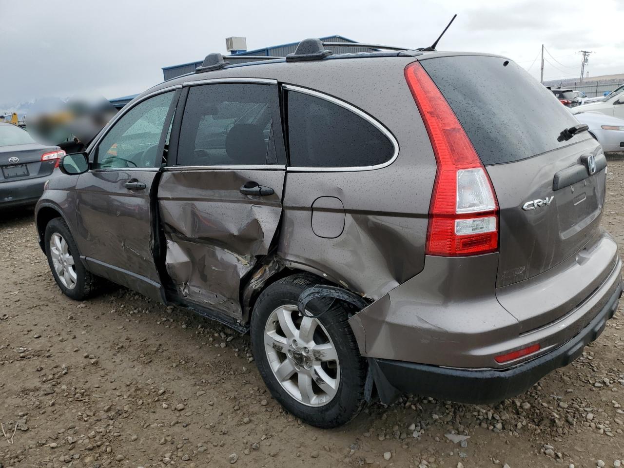 2011 Honda CR-V VIN 5J6RE4H43BL111273 Copart auction photo, undercarriage / all over damage thumbnail 2