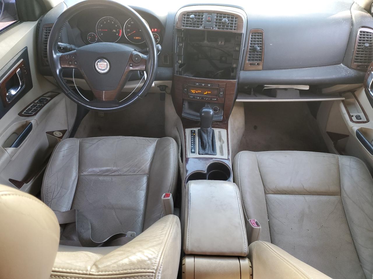 2005 Cadillac CTS VIN 1G6DP567450220203 Copart auction photo, side / hail damage thumbnail 8