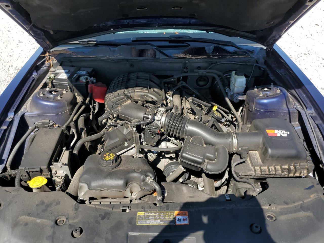 2012 Ford Mustang VIN 1ZVBP8AM5C5278255 Copart auction photo, front end damage thumbnail 11