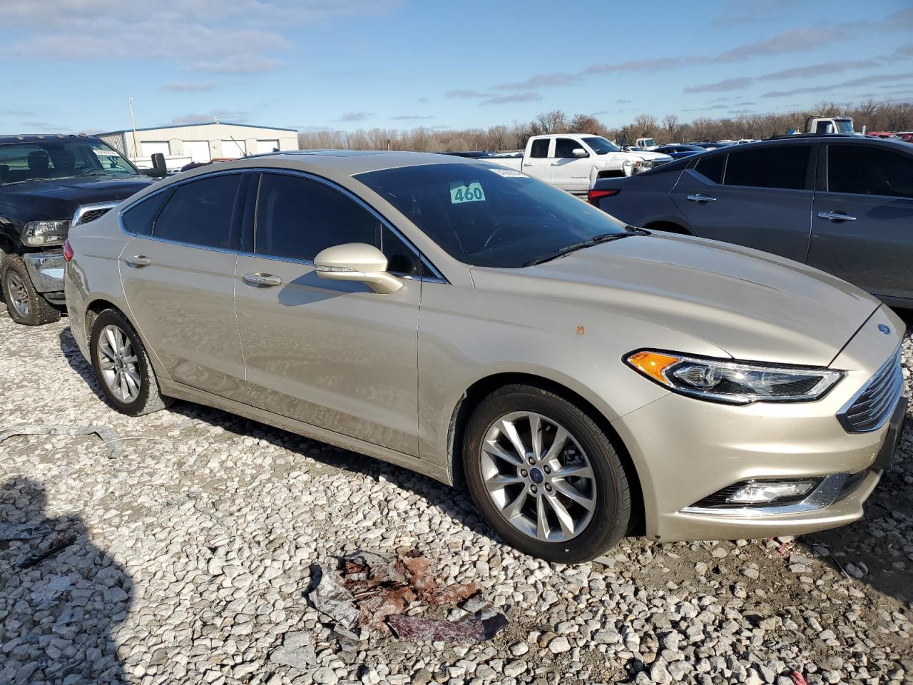 2017 Ford Fusion VIN 3FA6P0HD4HR340394 Copart auction photo, mechanical damage thumbnail 4