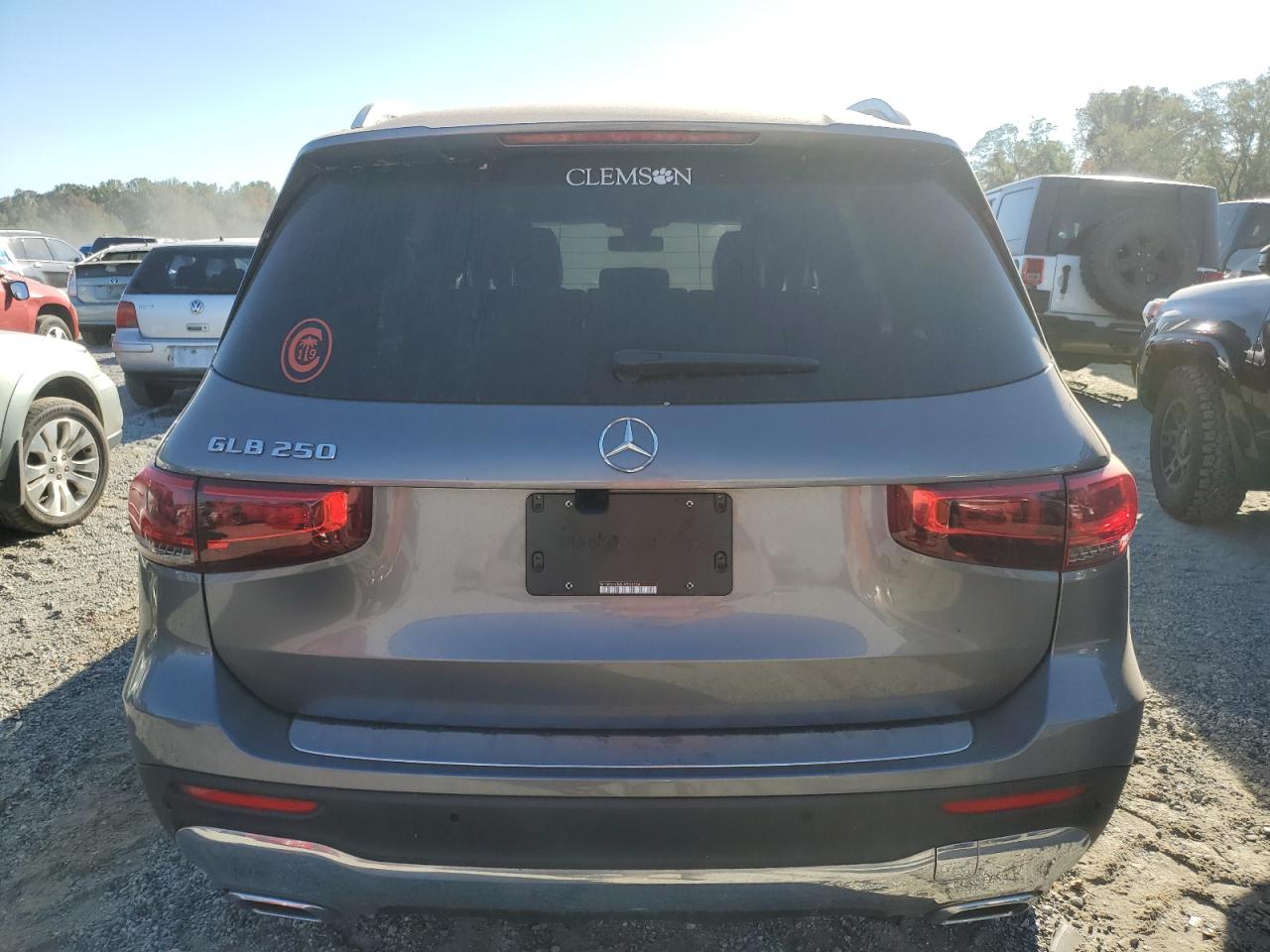 2020 Mercedes-Benz GLB VIN W1N4M4GB5LW026124 Copart auction photo, top/roof damage thumbnail 6