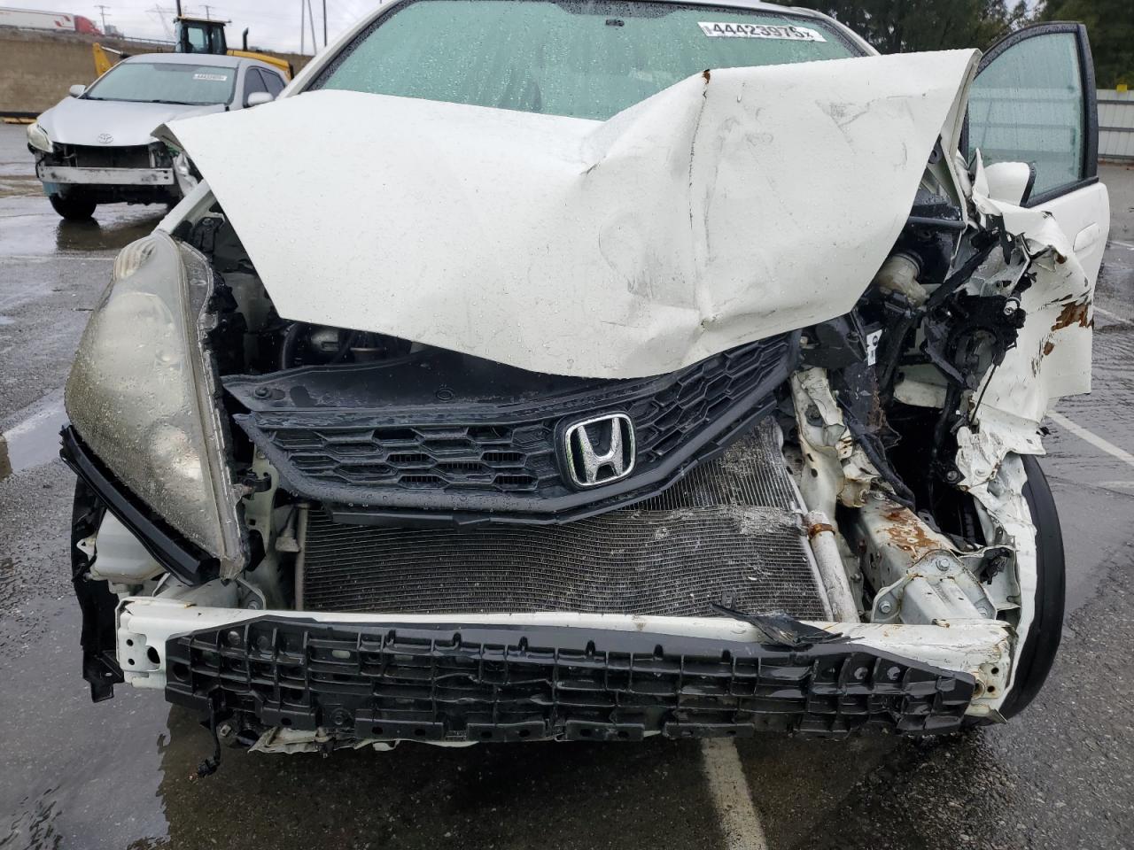 2013 Honda Fit VIN JHMGE8H69DC074141 Copart auction photo, front end damage thumbnail 11