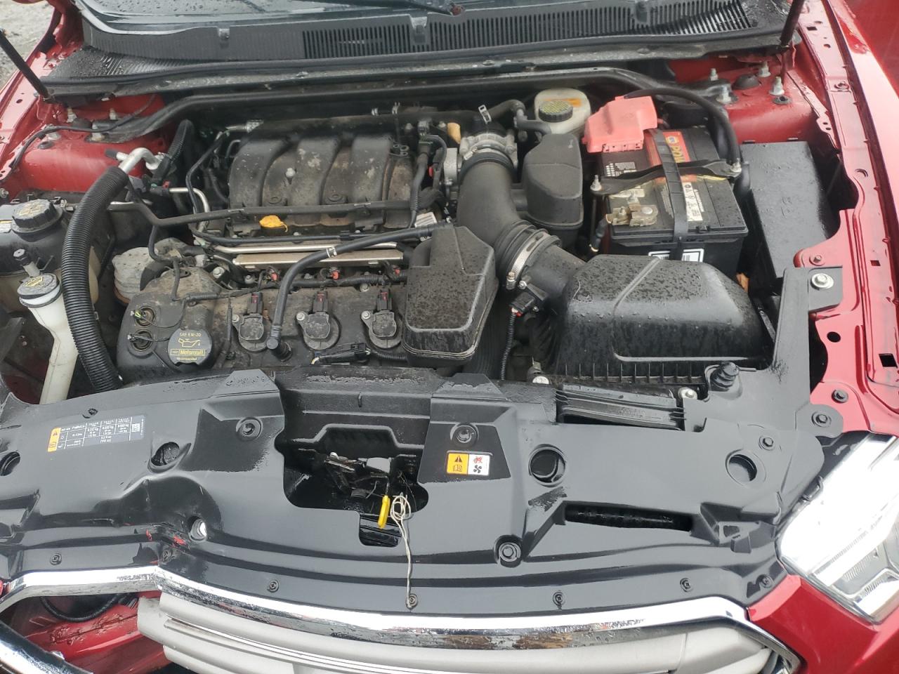 2014 Ford Taurus VIN 1FAHP2E88EG103499 Copart auction photo, front end damage thumbnail 12
