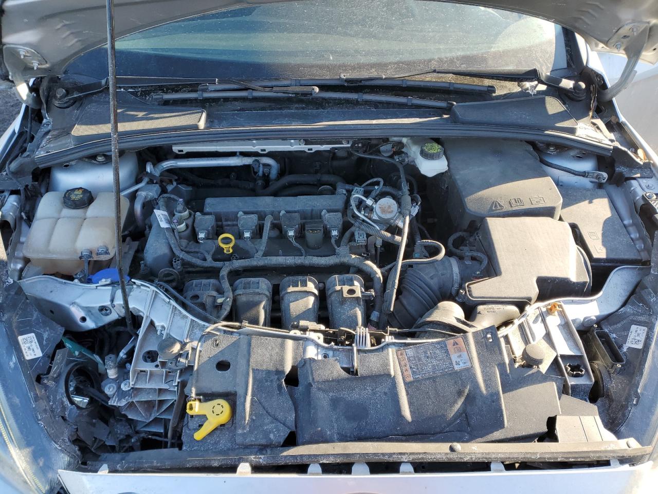 2018 Ford Focus VIN 1FADP3M20JL215460 Copart auction photo, front end / minor dent/scratches damage thumbnail 13