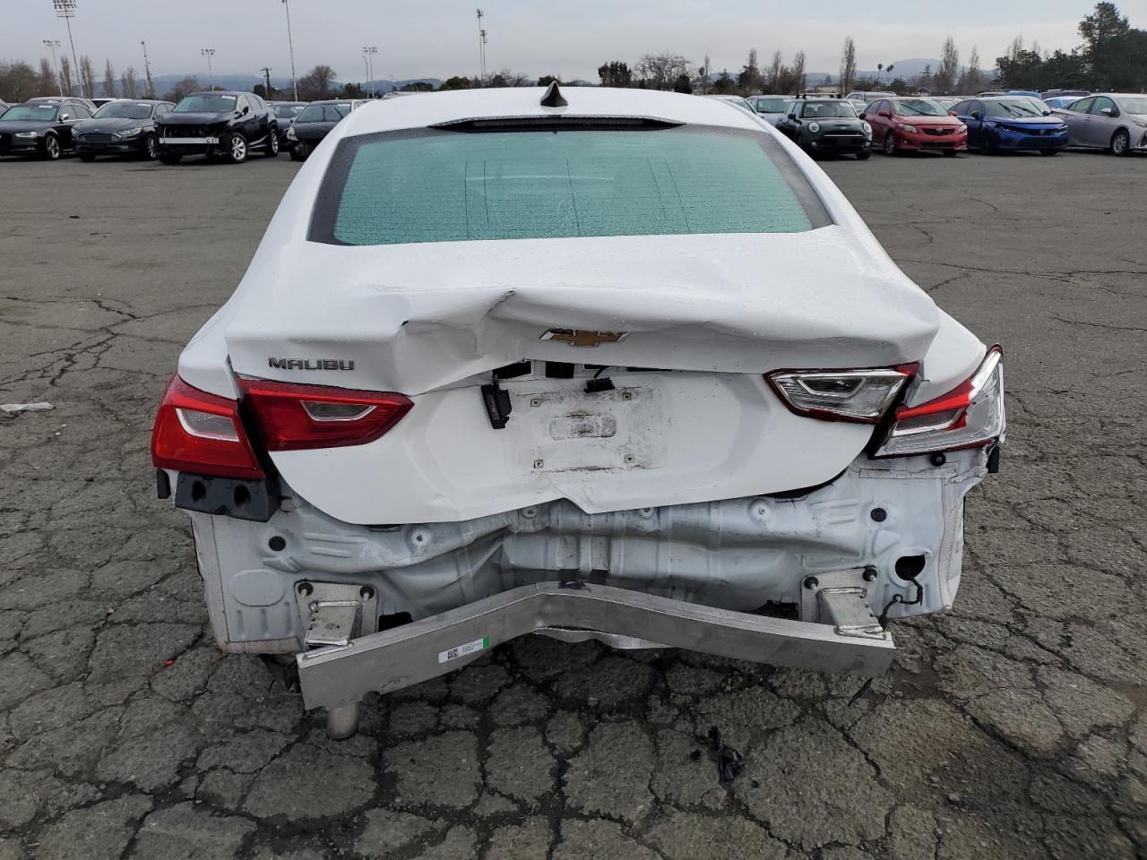 2020 Chevrolet Malibu VIN 1G1ZB5ST5LF048884 Copart auction photo, rear end / front end damage thumbnail 6