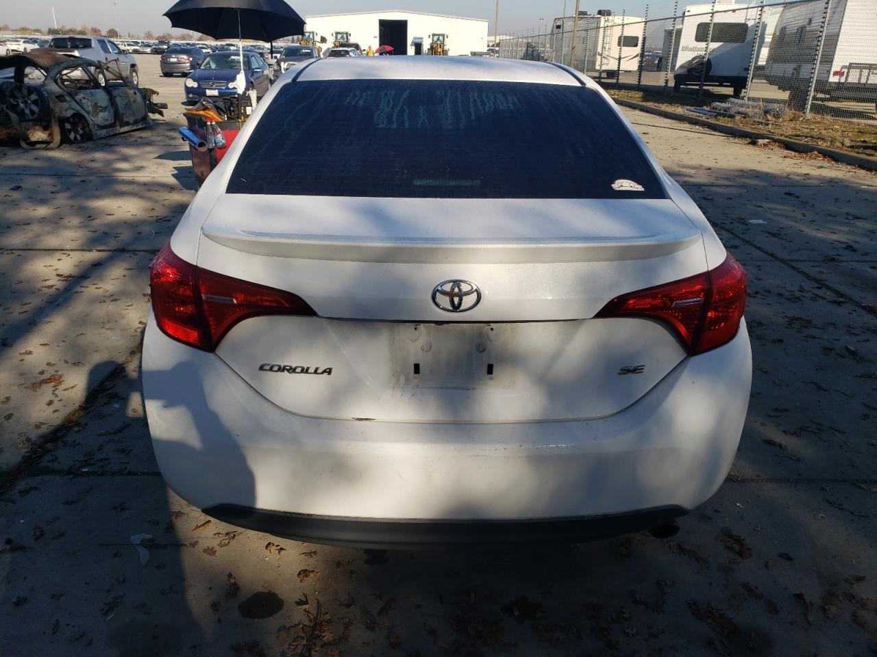 2017 Toyota Corolla VIN 2T1BURHE1HC860119 Copart auction photo, front end damage thumbnail 6