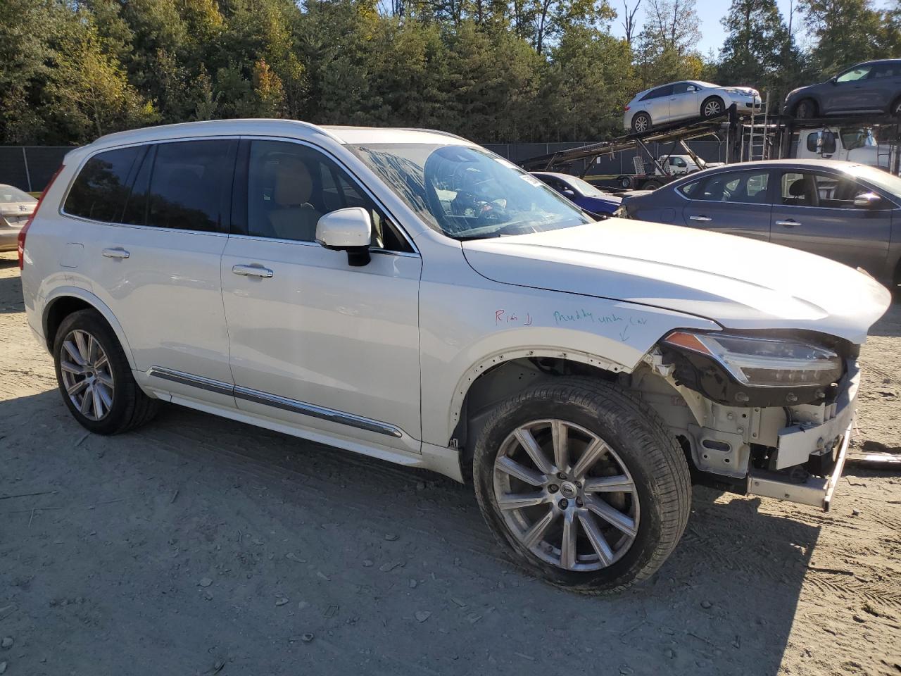 2016 Volvo XC90 VIN YV4A22PL2G1073415 Copart auction photo, front end damage thumbnail 4