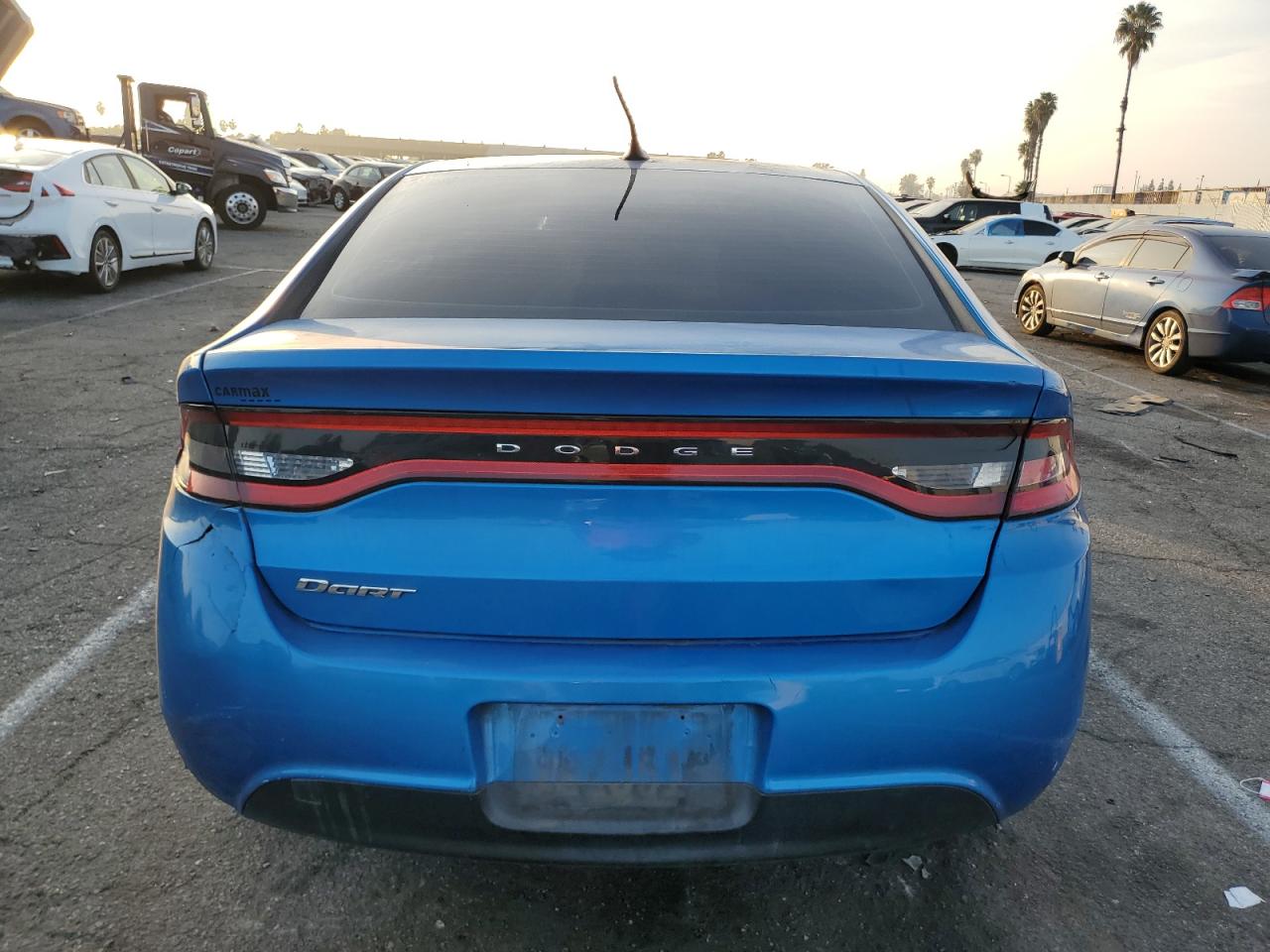 2016 Dodge Dart VIN 1C3CDFAA8GD555359 Copart auction photo, all over damage thumbnail 6