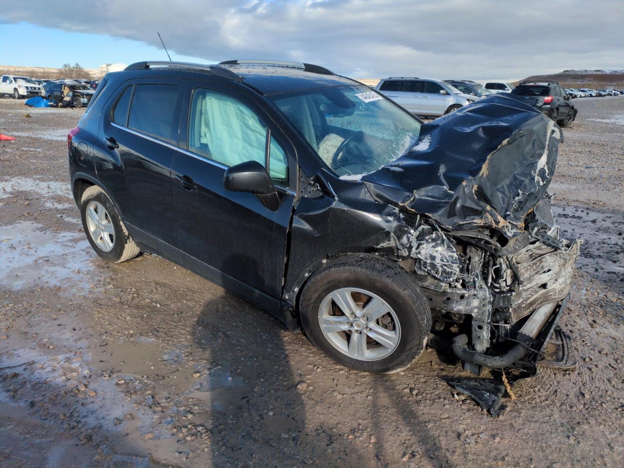 2016 Chevrolet Trax VIN KL7CJPSB4GB570208 Copart auction photo, front end damage thumbnail 4