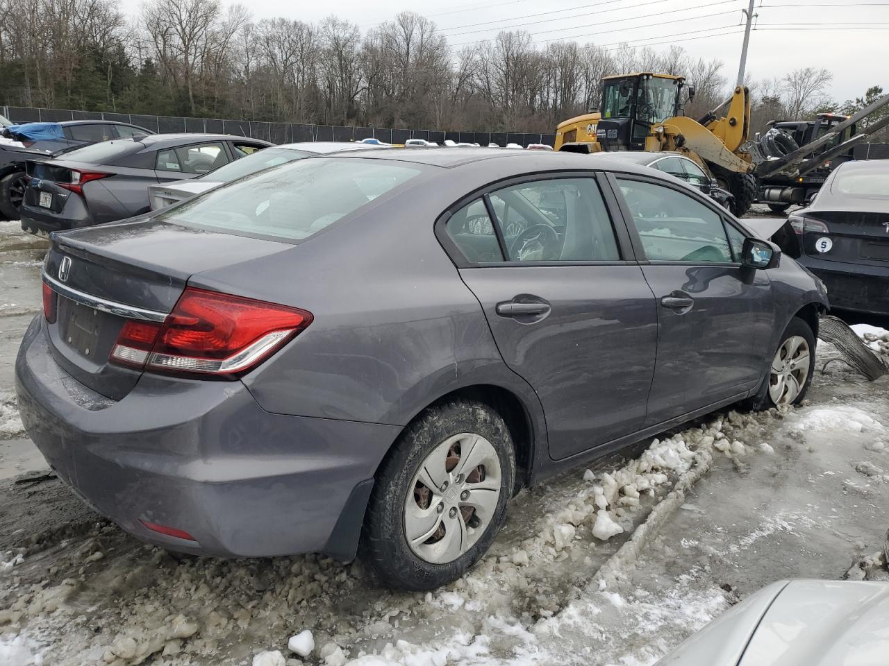 2015 Honda Civic VIN 19XFB2F59FE237931 Copart auction photo, front end damage thumbnail 3