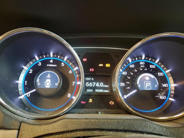 2014 Hyundai Sonata VIN 5NPEB4AC3EH891251 Copart auction photo, side / minor dent/scratches damage thumbnail 9