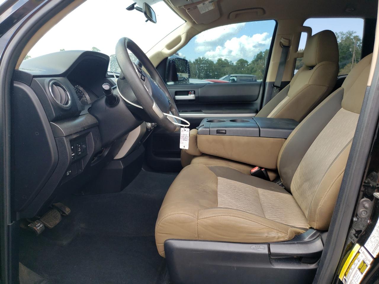 2014 Toyota Tundra VIN 5TFRM5F11EX075393 Copart auction photo, front end damage thumbnail 7