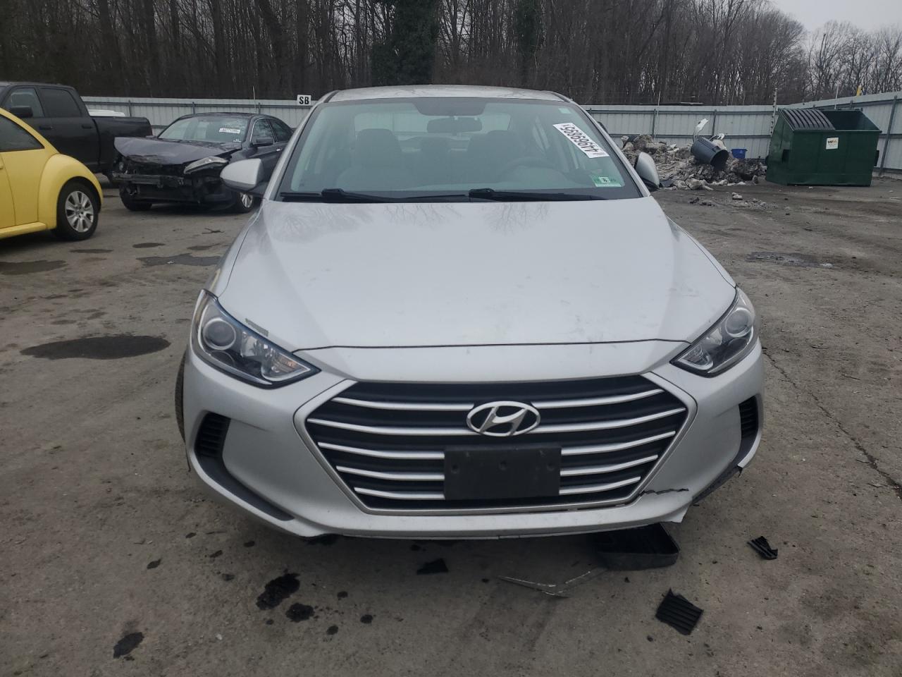 2017 Hyundai Elantra VIN 5NPD74LF3HH183462 Copart auction photo, front end damage thumbnail 5