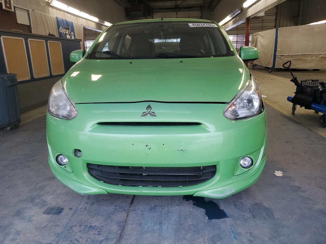 2014 Mitsubishi Mirage VIN ML32A4HJ4EH016823 Copart auction photo, front end damage thumbnail 5