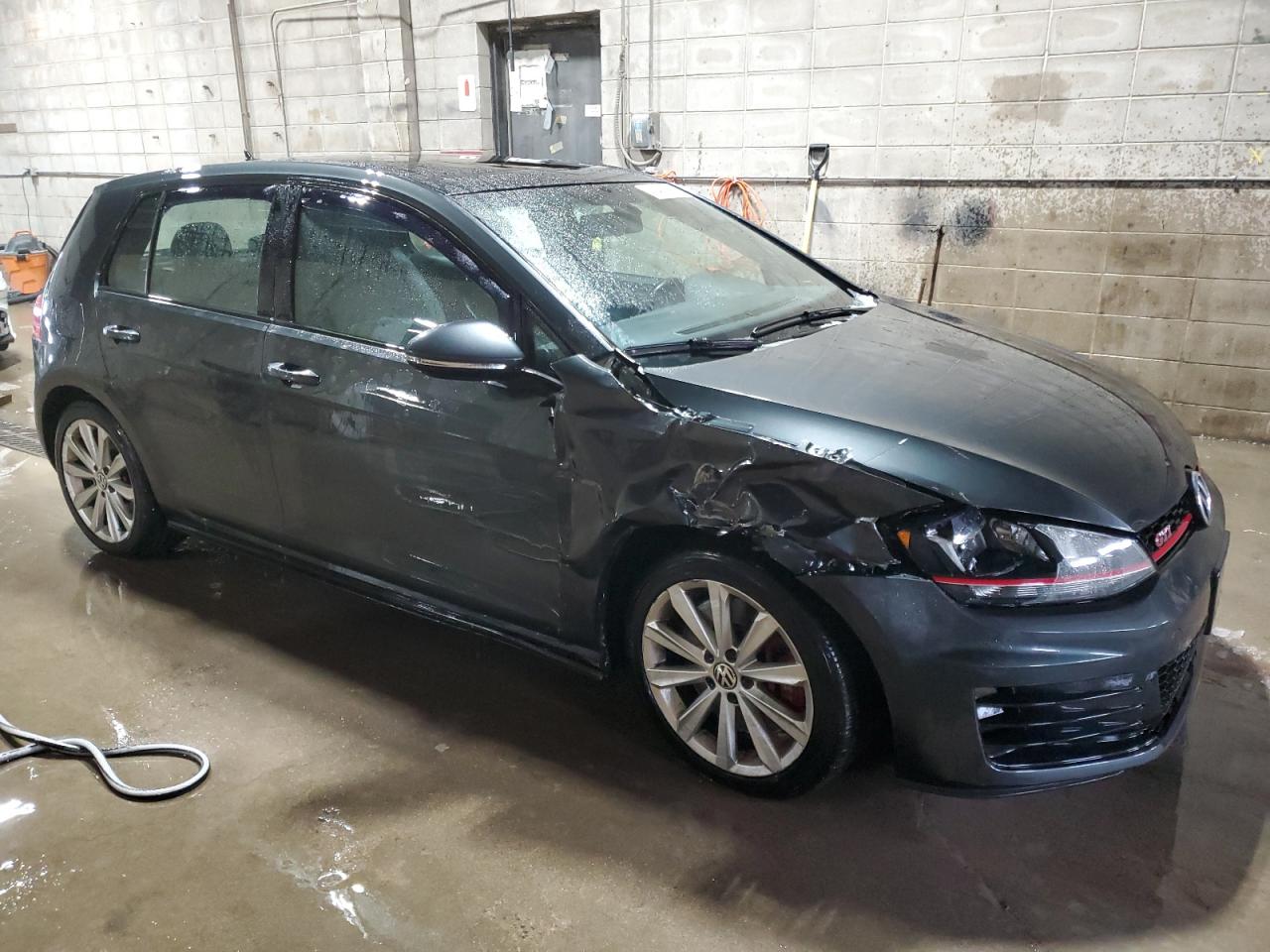 2015 Volkswagen GTI VIN 3VW447AU9FM087674 Copart auction photo, front end damage thumbnail 4
