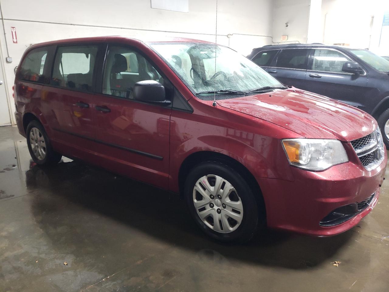 2014 Dodge Caravan VIN 2C4RDGBG8ER422206 Copart auction photo, rear end damage thumbnail 4