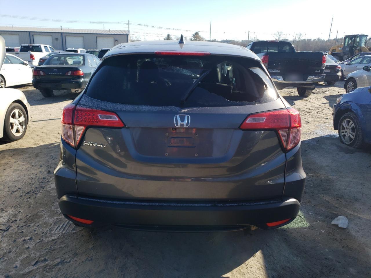 2017 Honda HR-V VIN 3CZRU5H53HM722848 Copart auction photo, side / front end damage thumbnail 6