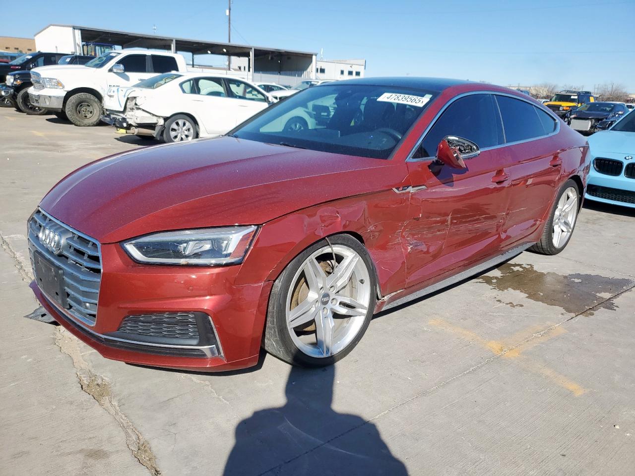 2019 Audi A5 VIN WAUENCF50KA069289