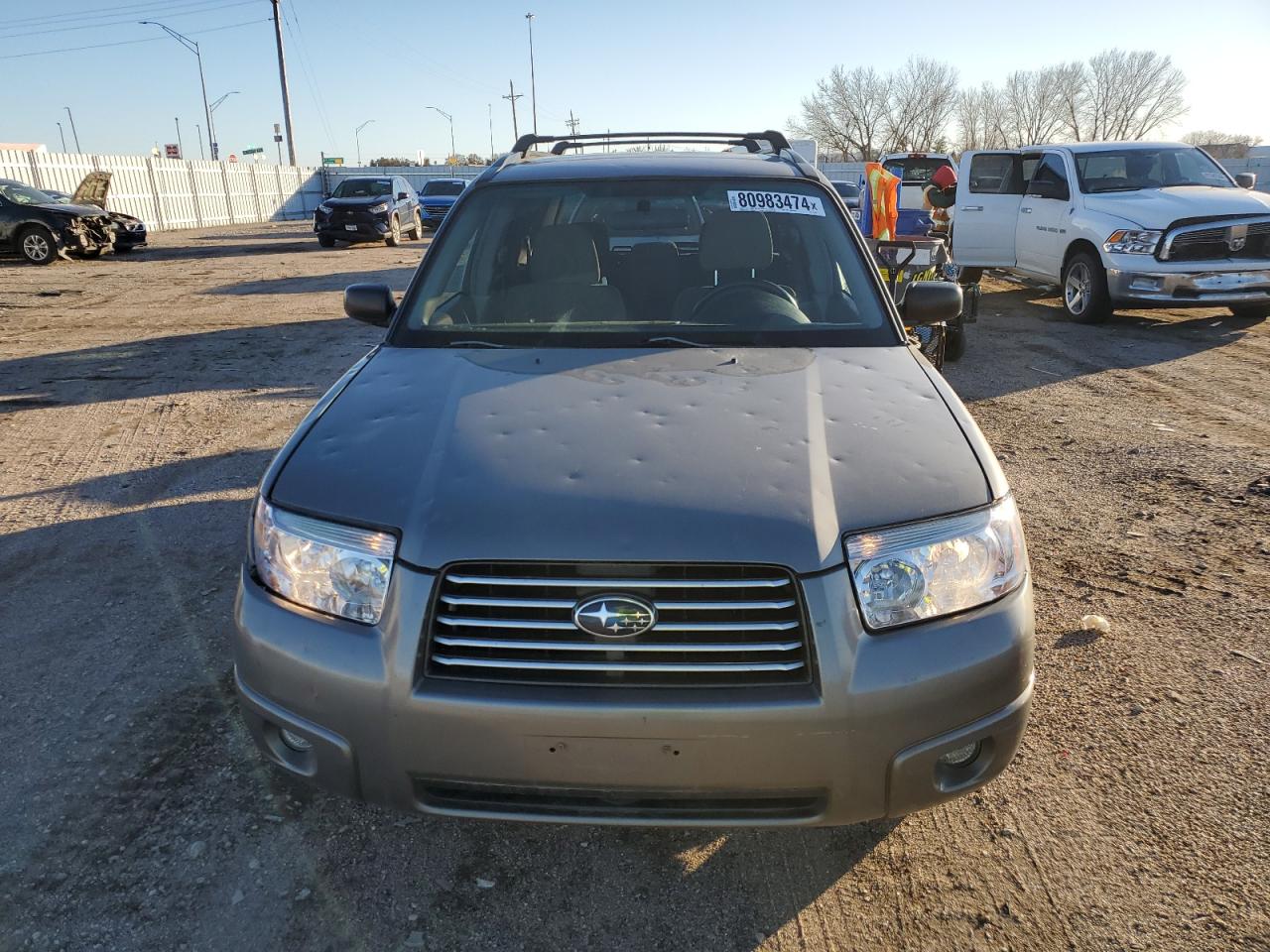 2006 Subaru Forester VIN JF1SG63666G723509 Copart auction photo, hail damage thumbnail 5