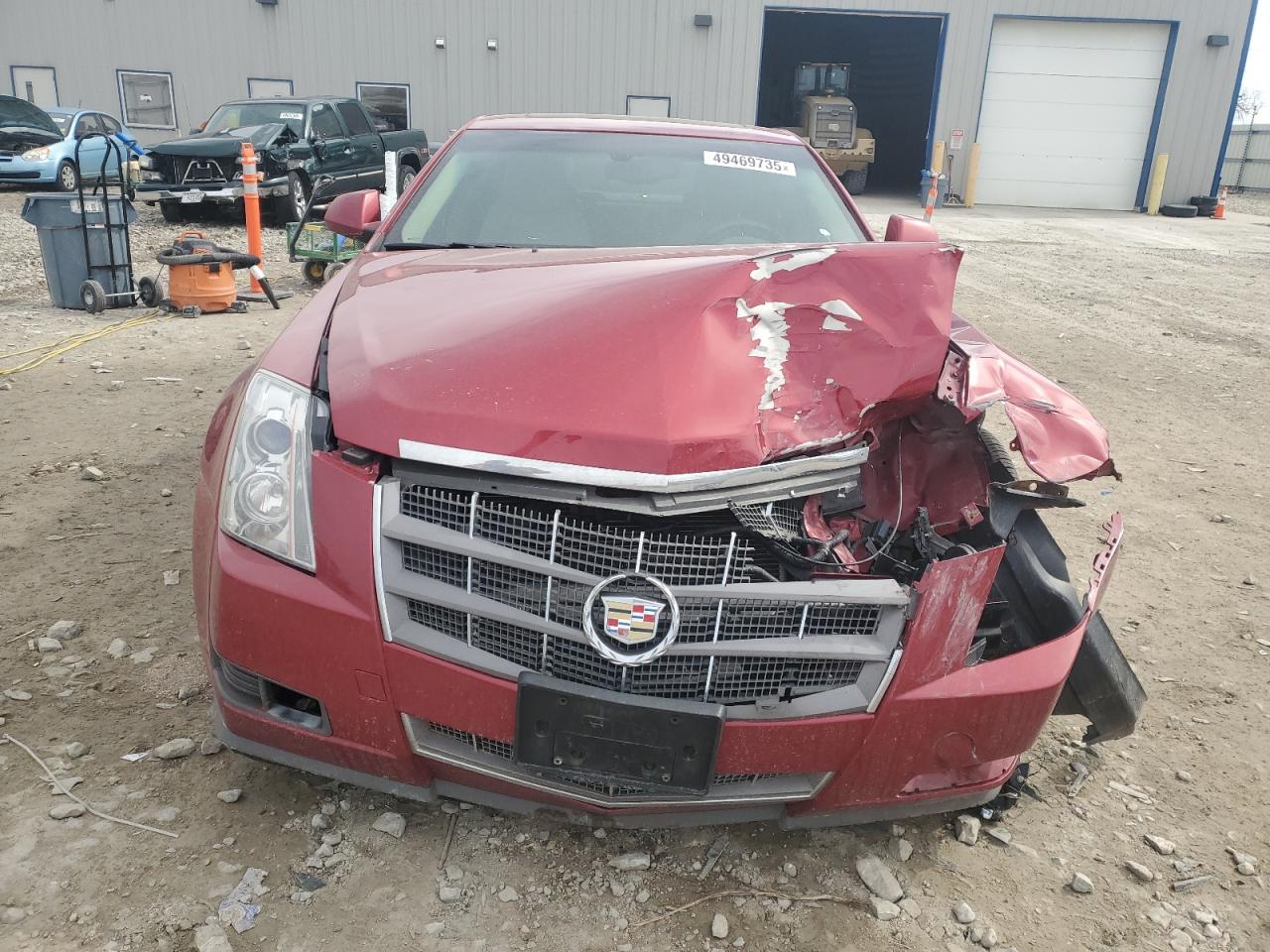 2009 Cadillac CTS VIN 1G6DG577890120674 Copart auction photo, front end damage thumbnail 5