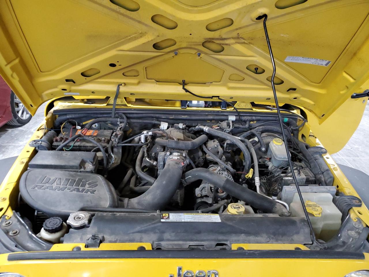 2008 Jeep Wrangler VIN 1J8FA241X8L625109 Copart auction photo, rear end damage thumbnail 11