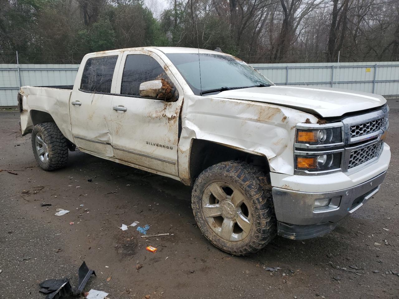 2014 Chevrolet Silverado VIN 3GCPCSEC0EG458421 Copart auction photo, all over damage thumbnail 4