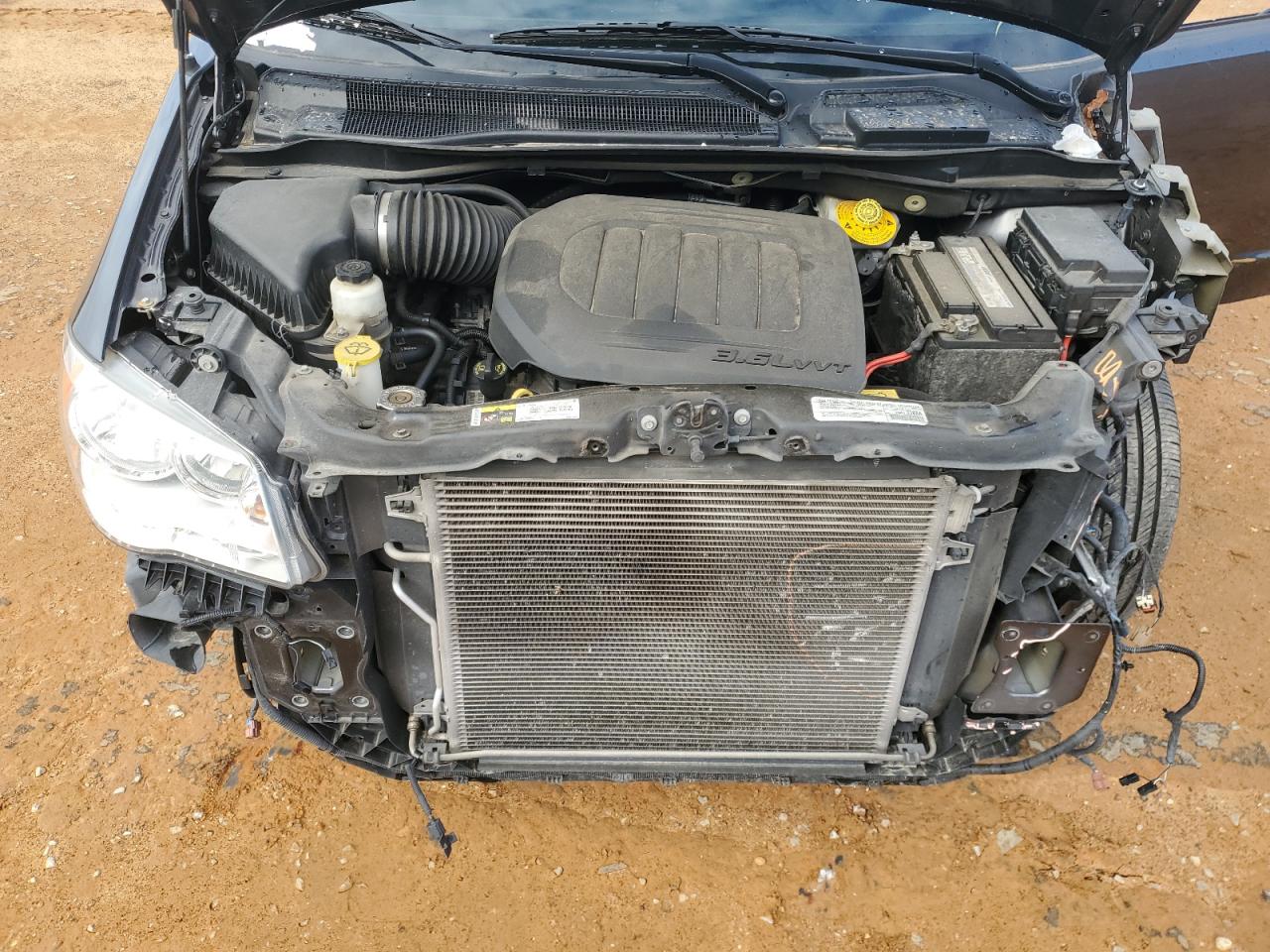 2019 Dodge Caravan VIN 2C4RDGCG9KR755492 Copart auction photo, front end damage thumbnail 12