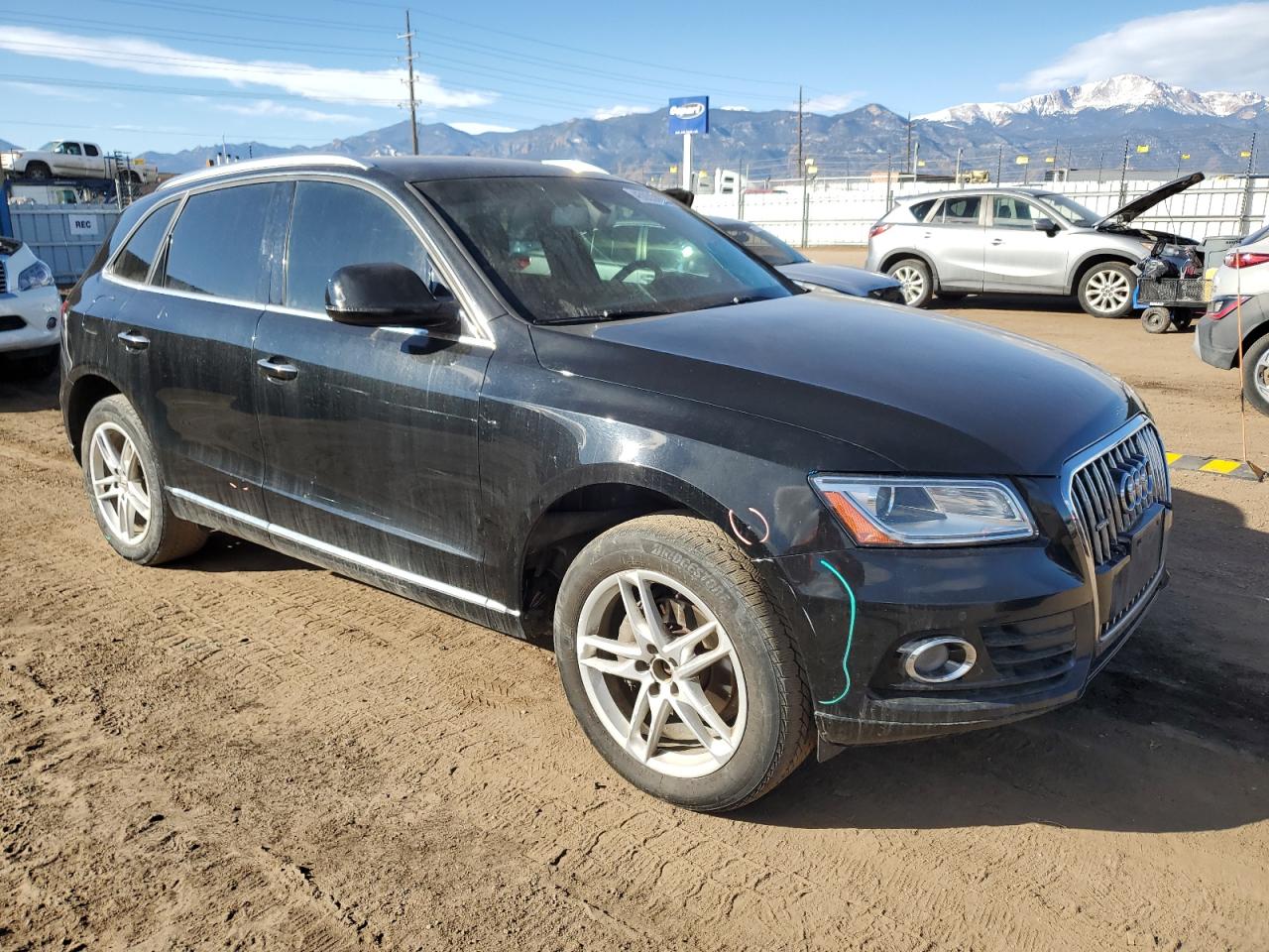 2017 Audi Q5 VIN WA1L2AFP6HA052220 Copart auction photo, hail damage thumbnail 4