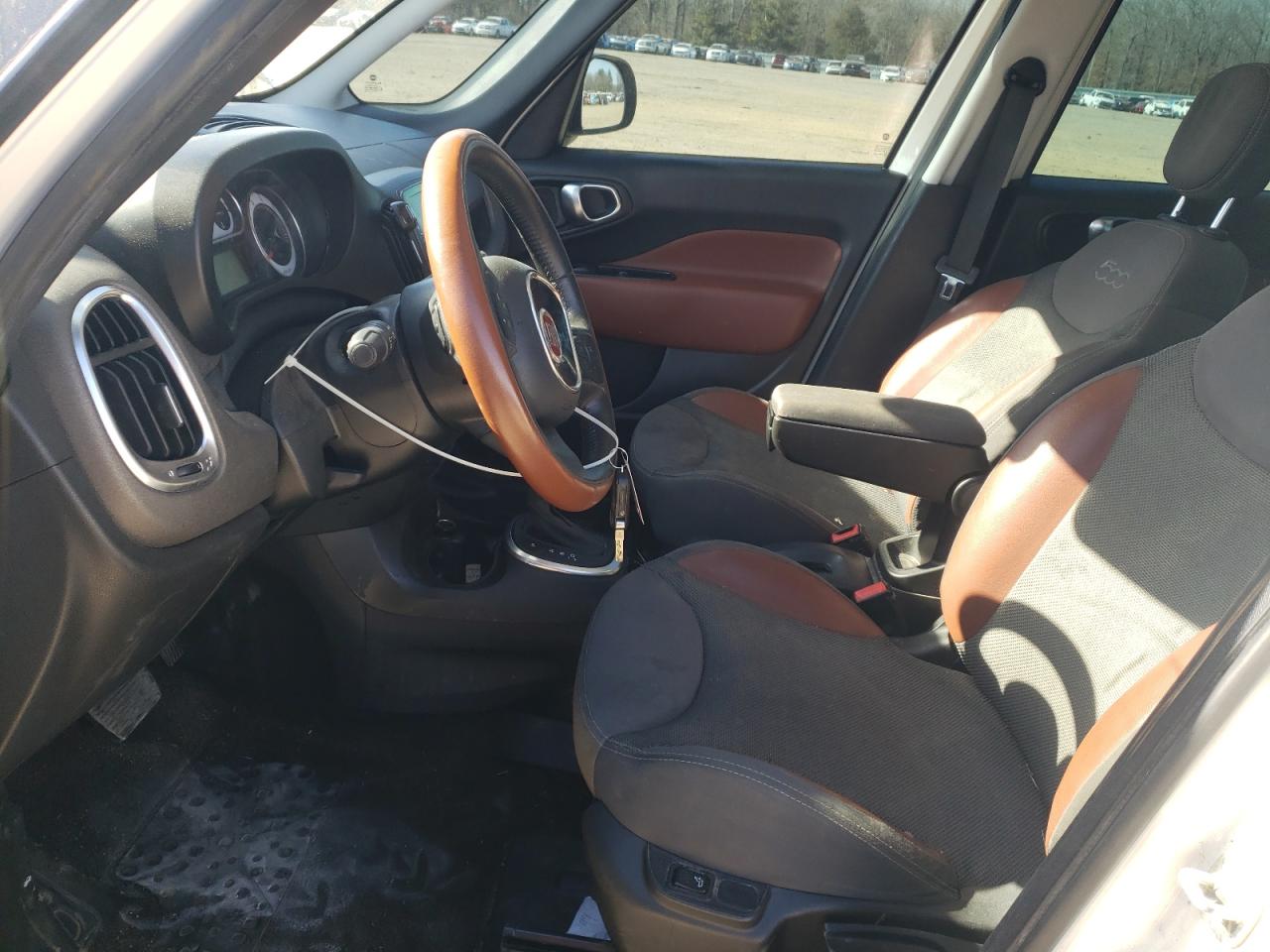 2014 Fiat 500 VIN ZFBCFADH3EZ012814 Copart auction photo, front end damage thumbnail 7
