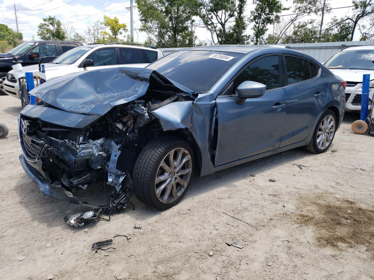 2016 Mazda 3 VIN JM1BM1X33G1311400