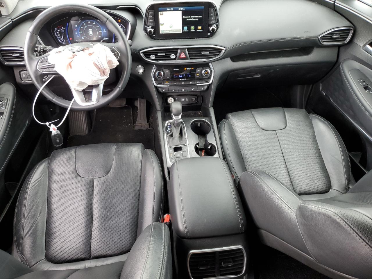 2020 Hyundai Santa Fe VIN 5NMS5CAA6LH199174 Copart auction photo, front end damage thumbnail 8