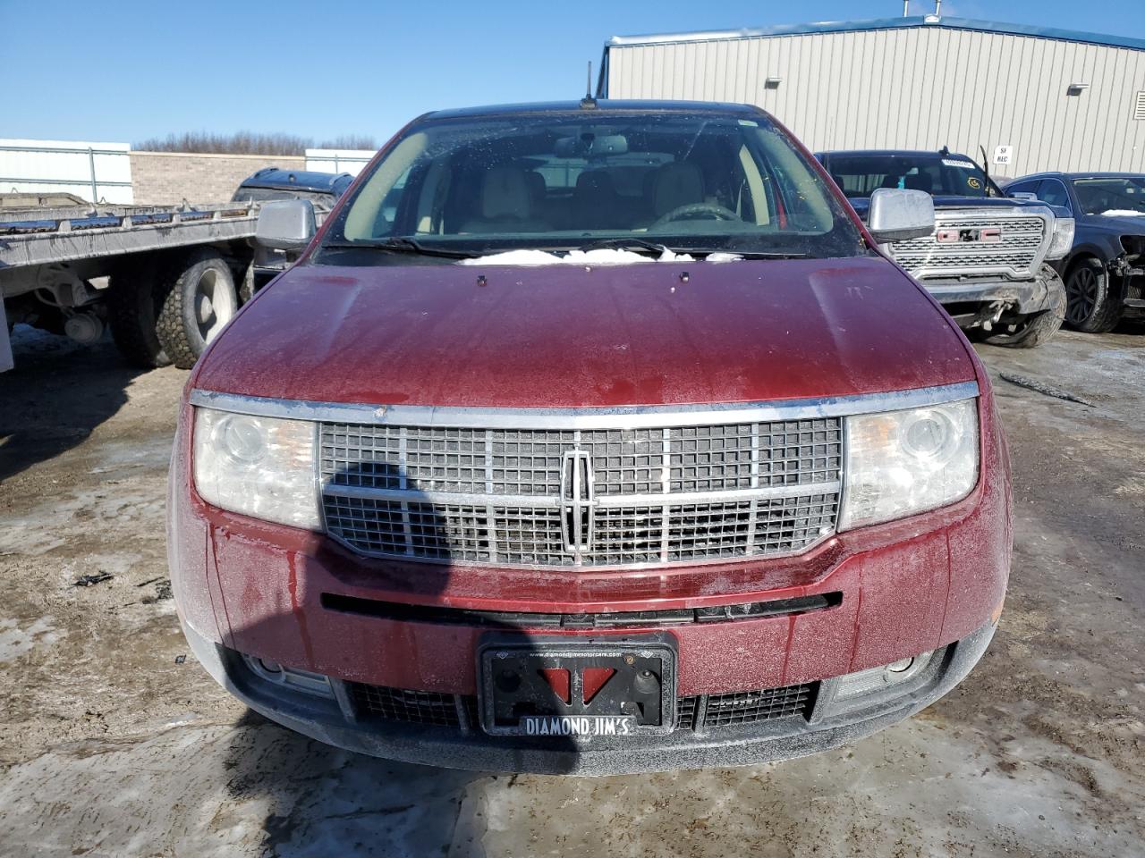 2008 Lincoln MKX VIN 2LMDU88C28BJ09220 Copart auction photo, rear end damage thumbnail 5