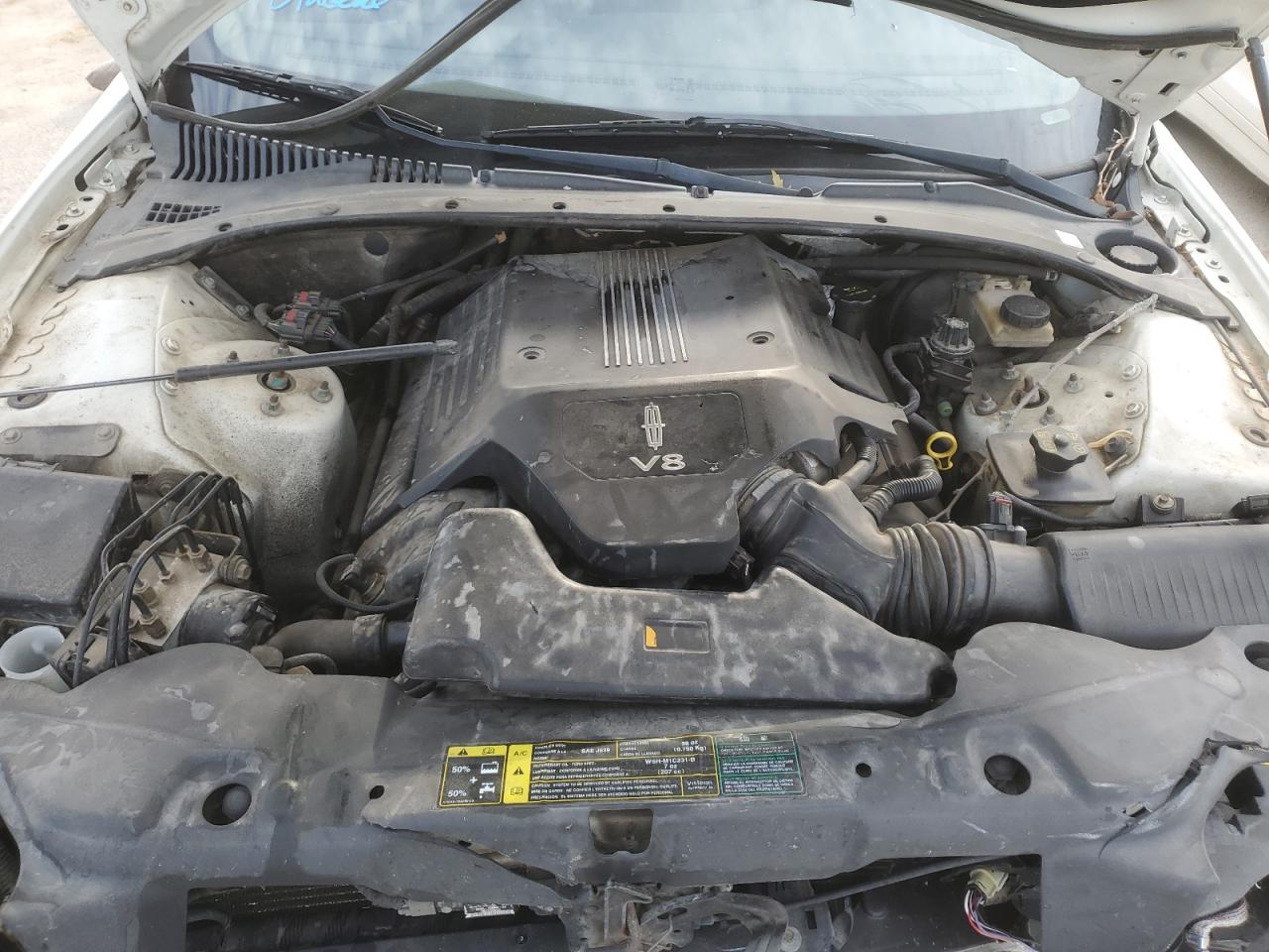 2003 Lincoln LS VIN 1LNHM87A43Y662525 Copart auction photo, front end damage thumbnail 12