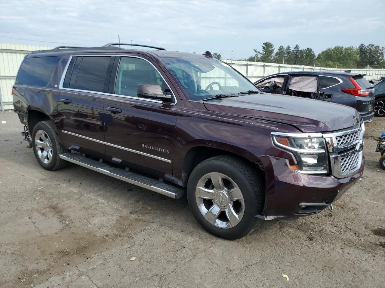 2017 Chevrolet Suburban VIN 1GNSKHKC4HR266760 Copart auction photo, rear end / front end damage thumbnail 4