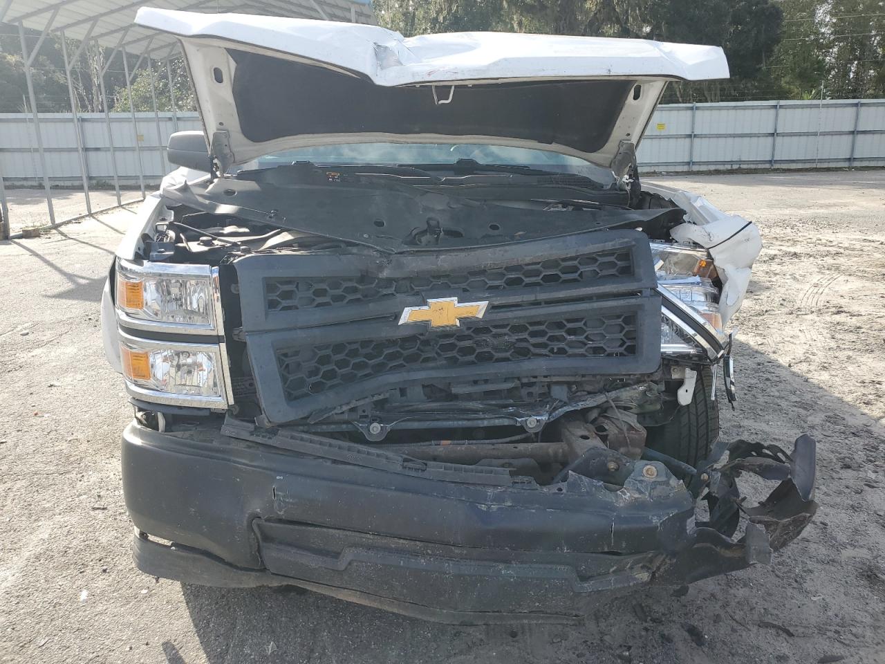 2014 Chevrolet Silverado VIN 1GCNCPEH9EZ164466 Copart auction photo, front end damage thumbnail 5
