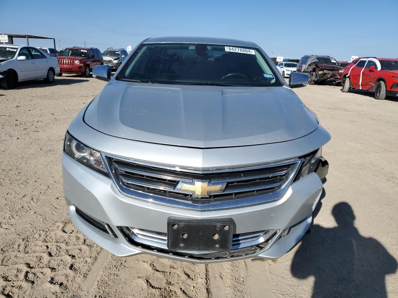 2018 Chevrolet Impala VIN 2G1125S35J9169904 Copart auction photo, rear end / front end damage thumbnail 5