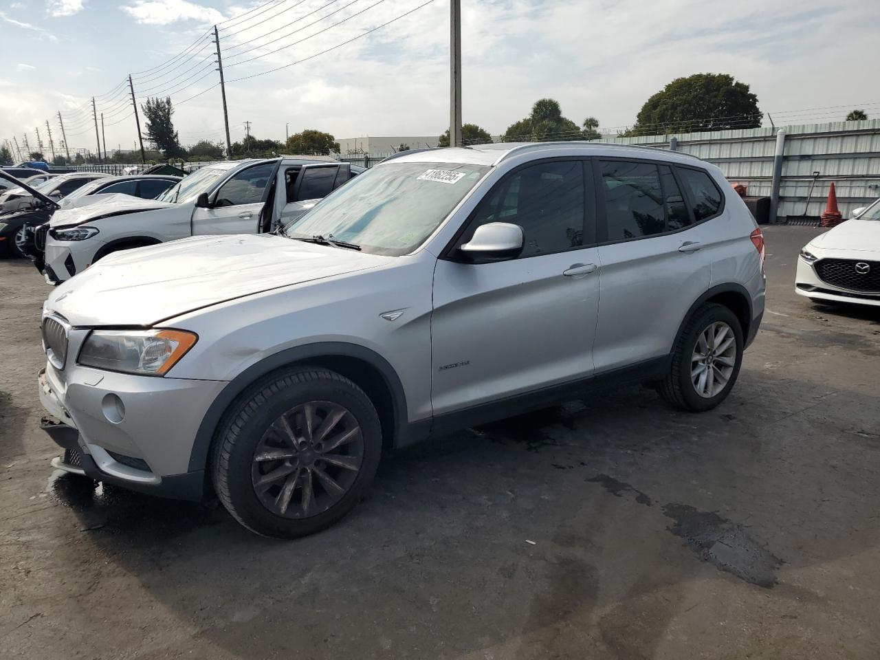 2014 BMW X3 VIN 5UXWX9C57E0D33340