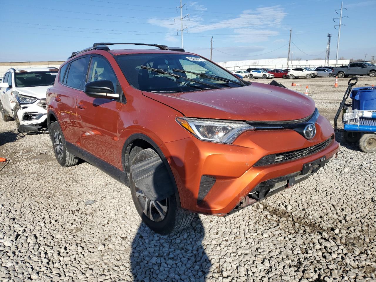 2016 Toyota RAV 4 VIN JTMZFREV3GD085952 Copart auction photo, side damage thumbnail 4