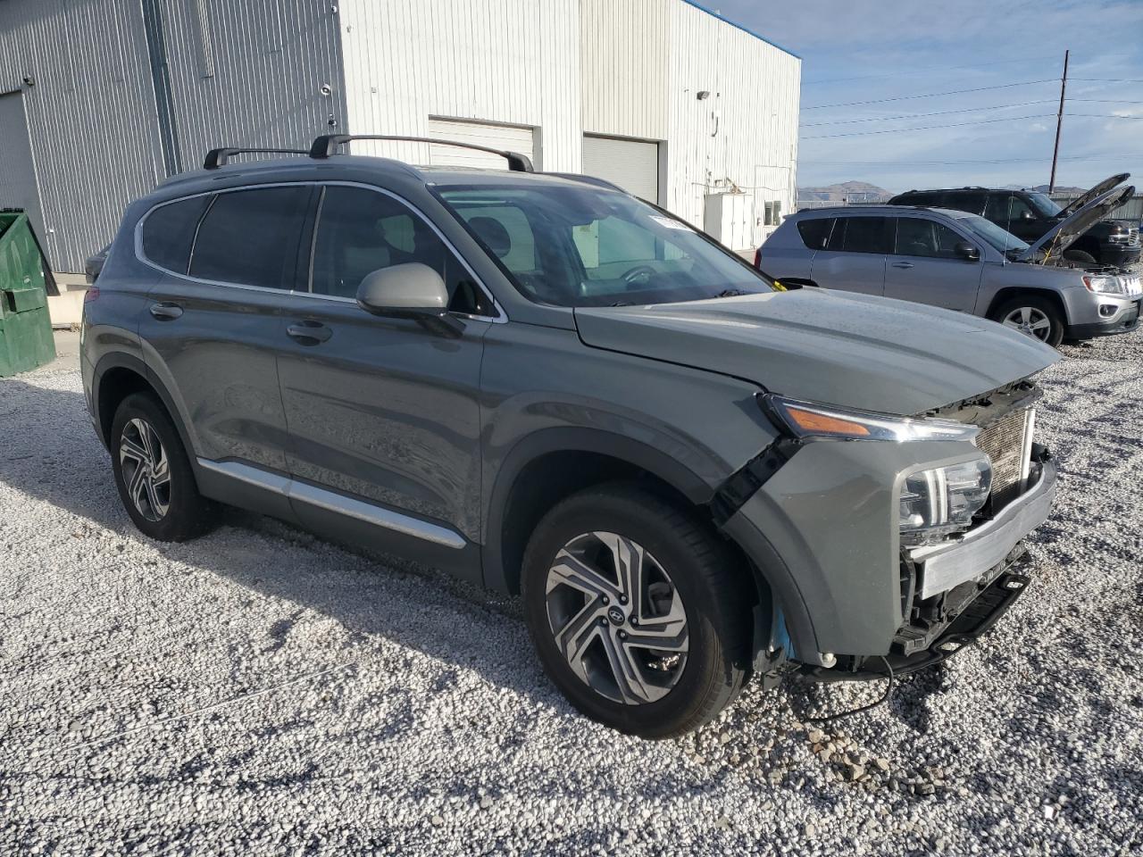 2022 Hyundai Santa Fe VIN 5NMS2DAJ2NH405625 Copart auction photo, front end damage thumbnail 4