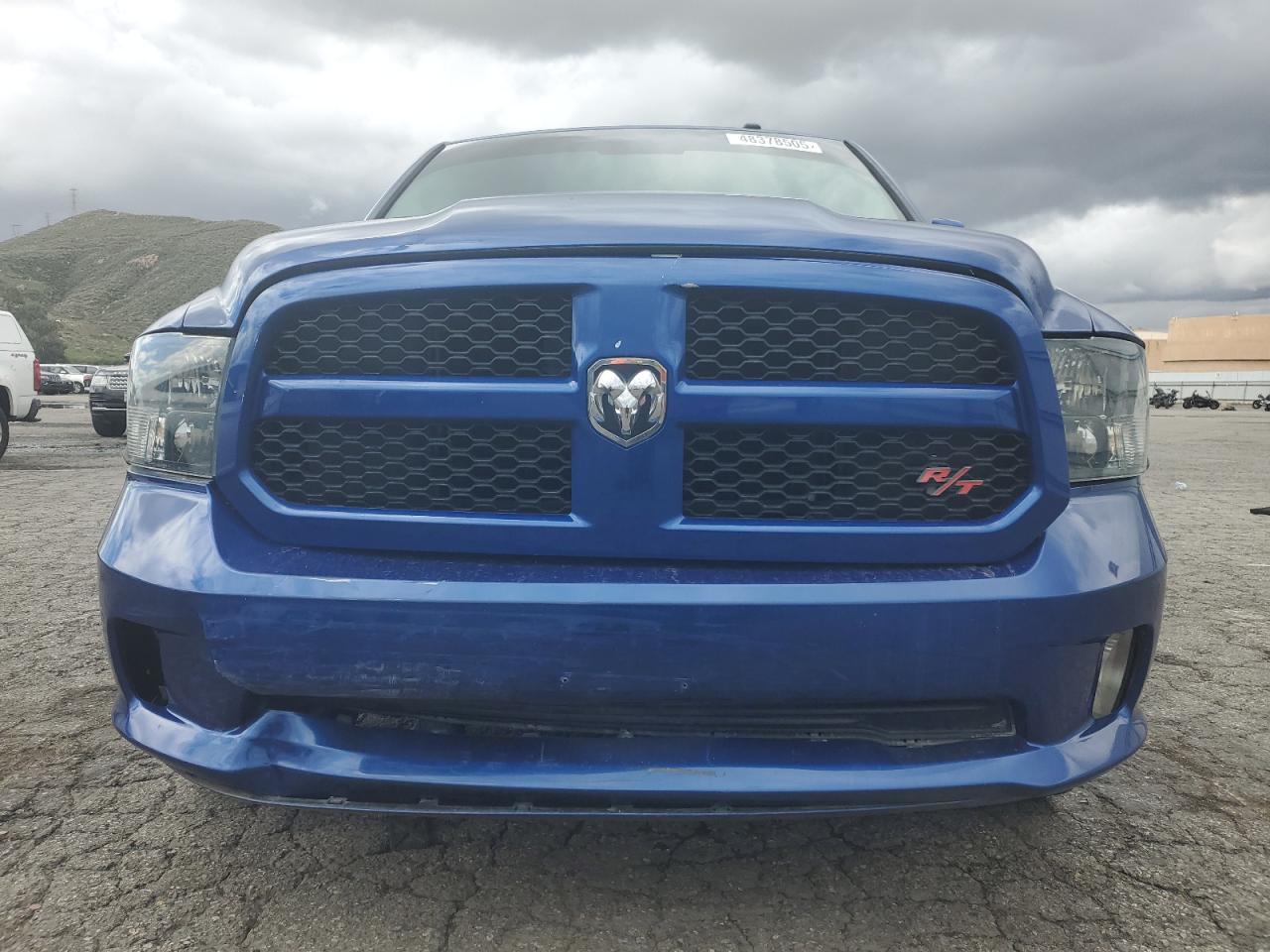 2014 RAM 1500 VIN 3C6JR6AT9EG228580 Copart auction photo, rear end / front end damage thumbnail 5