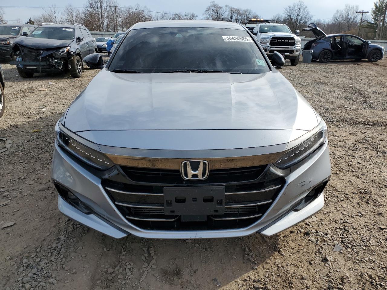 2022 Honda Accord VIN 1HGCV1F30NA040524 Copart auction photo, normal wear damage thumbnail 5
