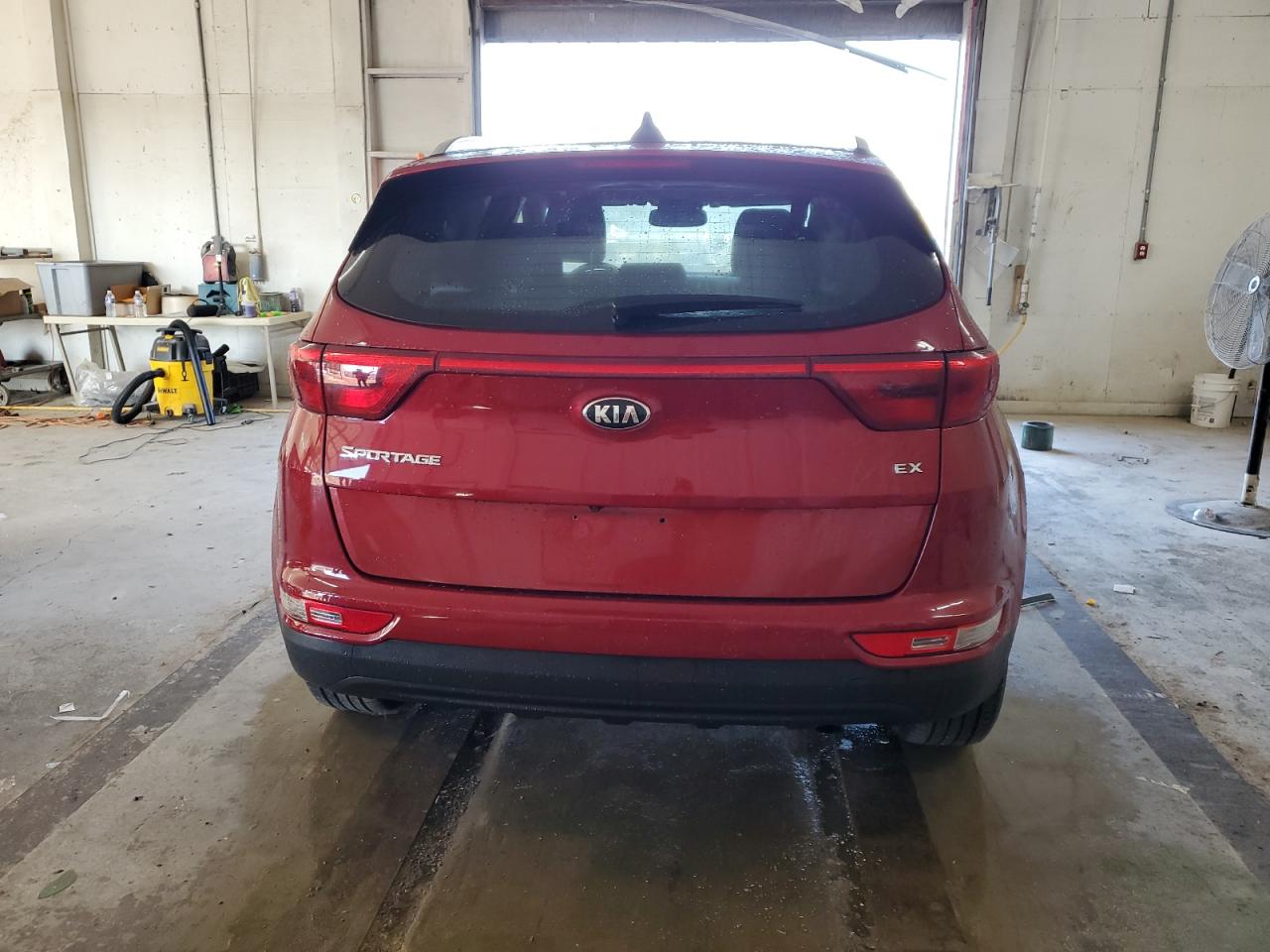 2017 KIA Sportage VIN KNDPNCAC8H7298052 Copart auction photo, side damage thumbnail 6