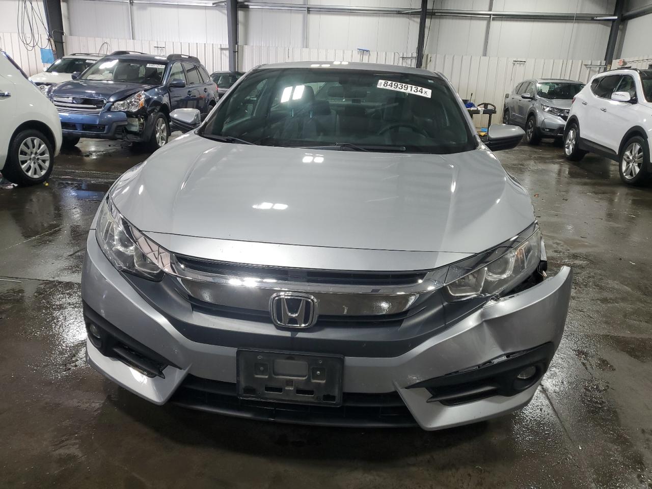 2017 Honda Civic VIN 2HGFC3B31HH358288 Copart auction photo, front end / side damage thumbnail 5