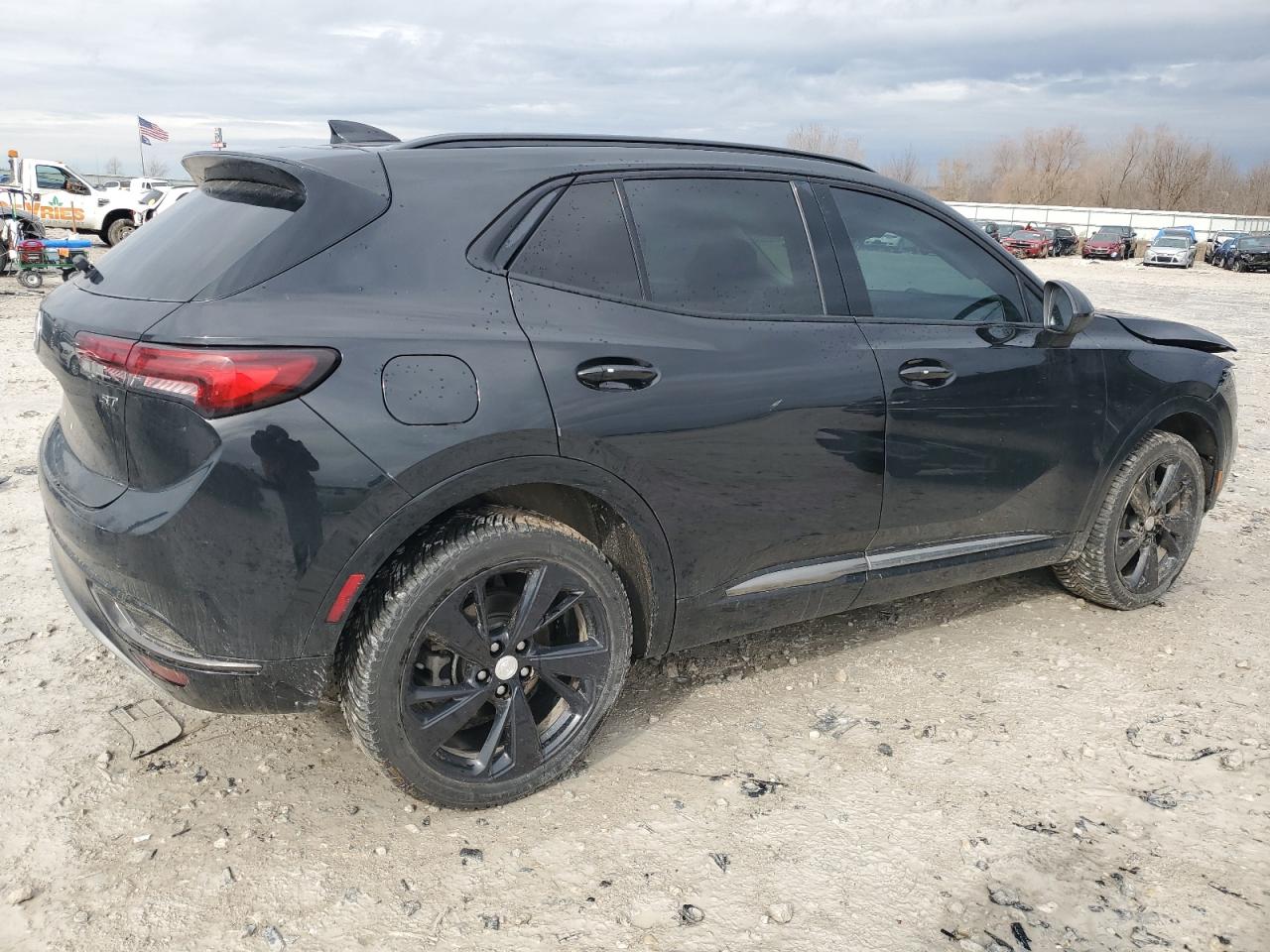 2021 Buick Envision VIN LRBFZMR45MD082575 Copart auction photo, front end damage thumbnail 3