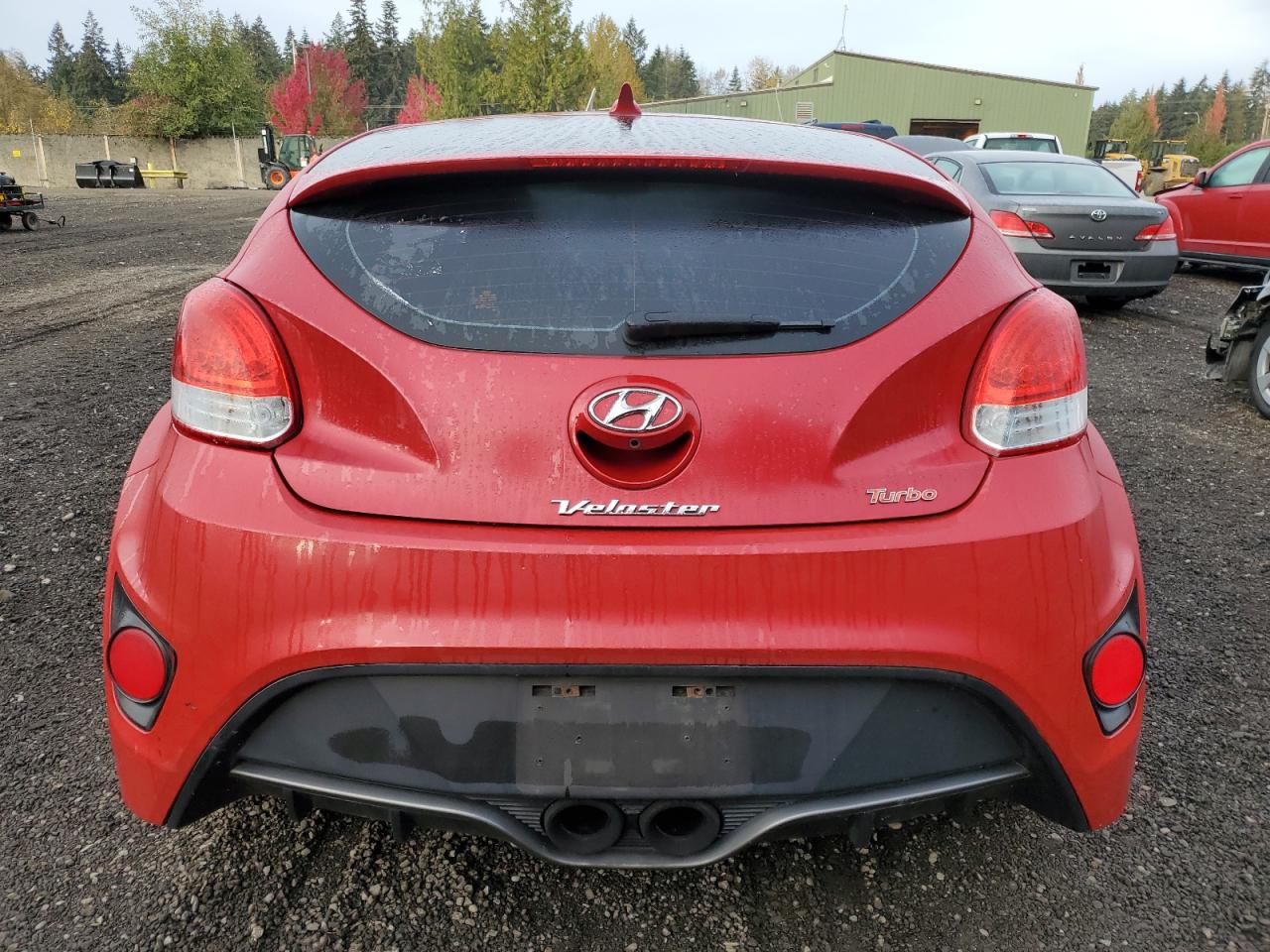 2015 Hyundai Veloster VIN KMHTC6AE8FU240248 Copart auction photo, mechanical damage thumbnail 6