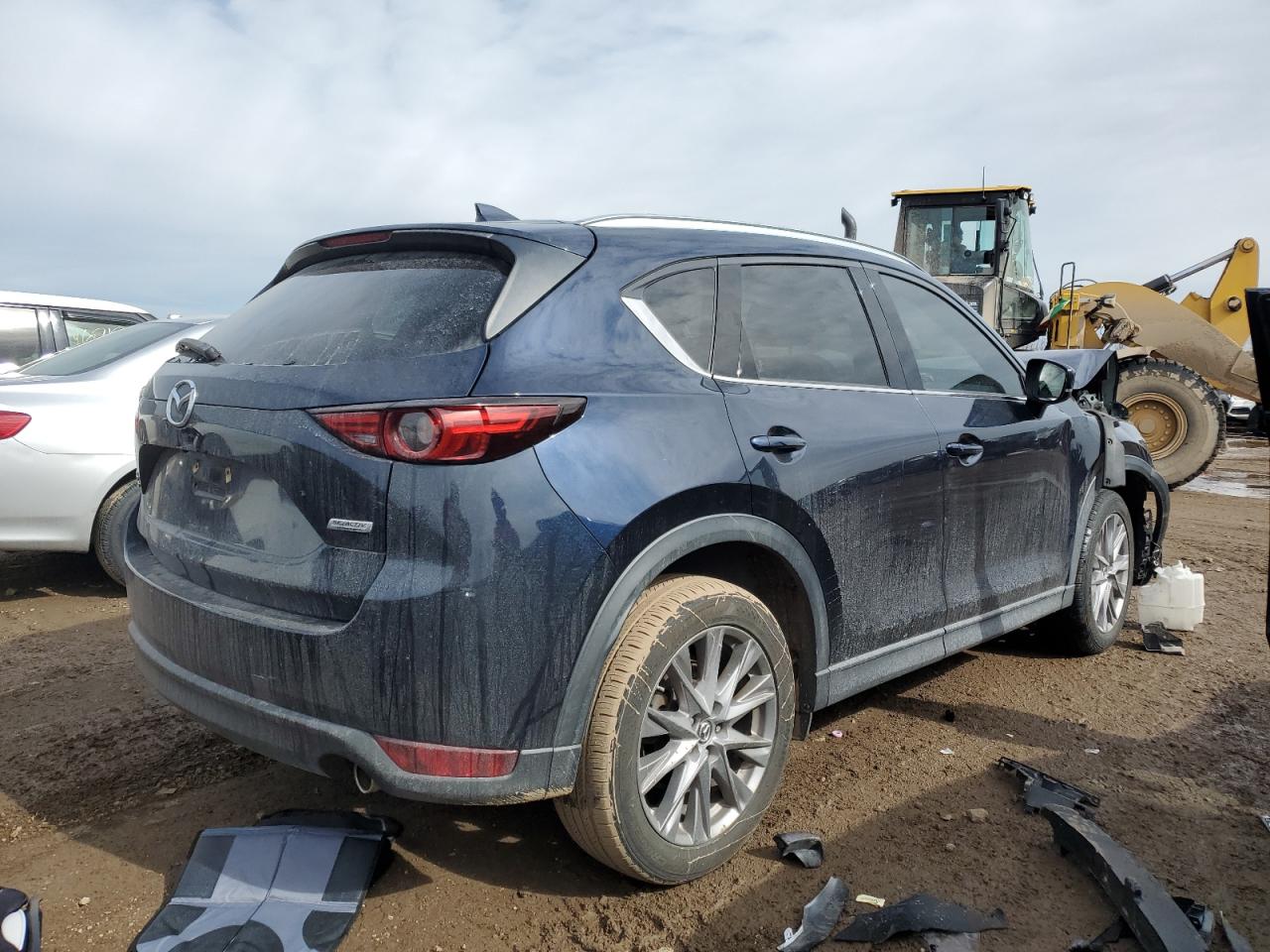 2019 Mazda CX-5 VIN JM3KFBDM1K1671732 Copart auction photo, front end / mechanical damage thumbnail 3