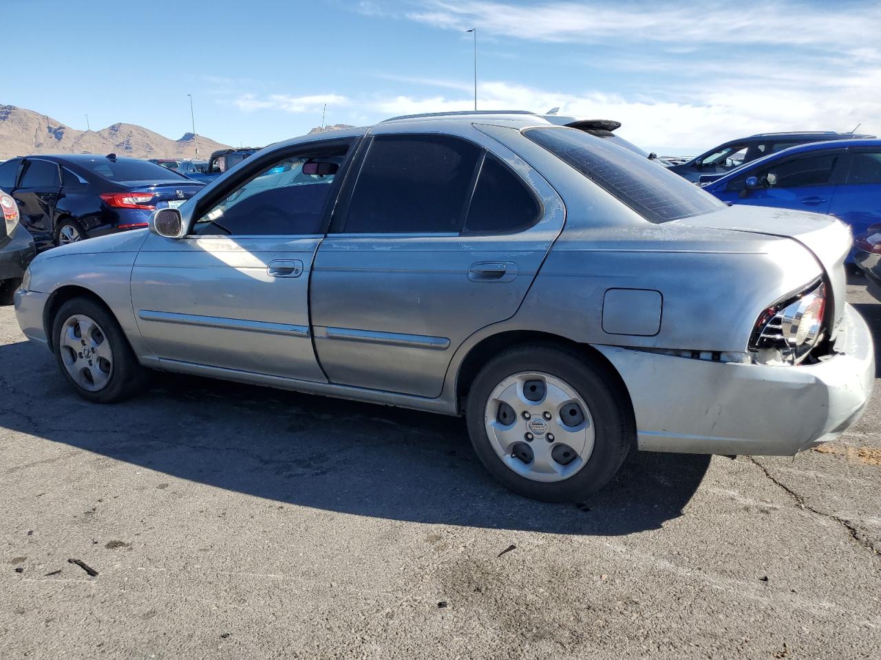 2004 Nissan Sentra VIN 3N1CB51DX4L834004 Copart auction photo, rear end damage thumbnail 2