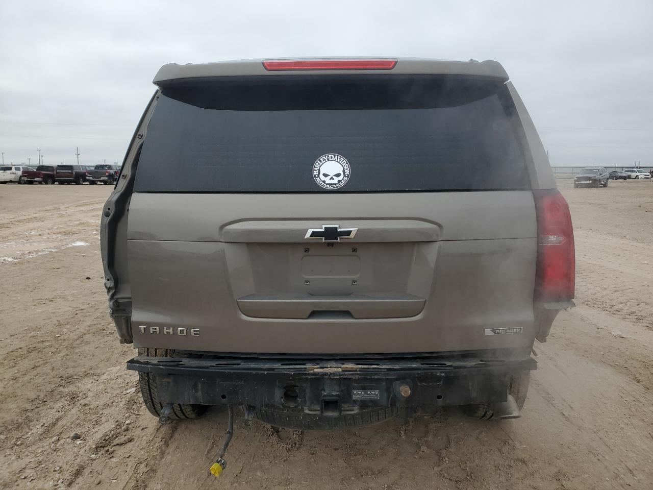 2018 Chevrolet Tahoe VIN 1GNSKCKC5JR140240 Copart auction photo, side / rear end damage thumbnail 6